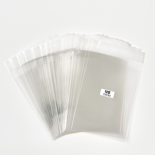 공구아울 접착식 투명 OPP봉투 포장봉투 17종, 1팩