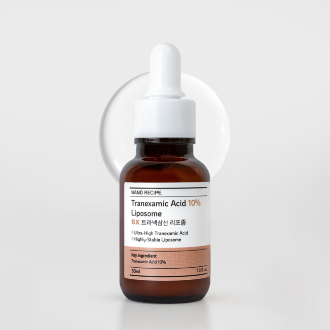 나노레시피 트라넥삼산 10% 리포좀 원액 최고함량 크림, 1개, 30ml