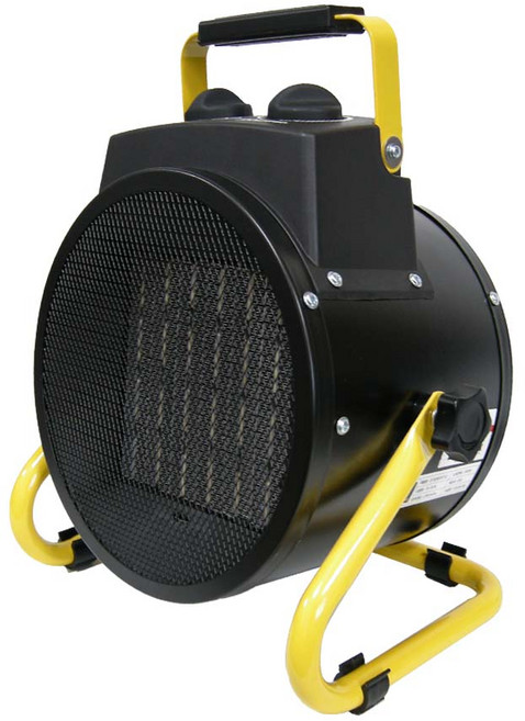 공구생활 팬히터 소형 열풍기 온풍기 난방 전기 1-2 TS-FH3K, 검정