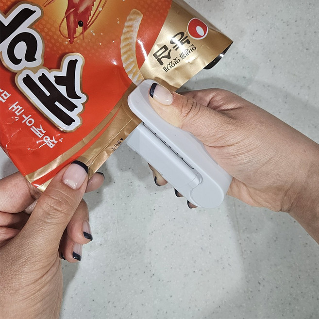 PARAGS 밀봉 미니 실링기, 화이트, 1개