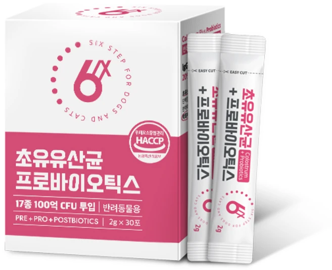 식스스텝 초유 유산균 (장+면역 영양제), 2g, 장건강/유산균, 1개 - 쿠팡