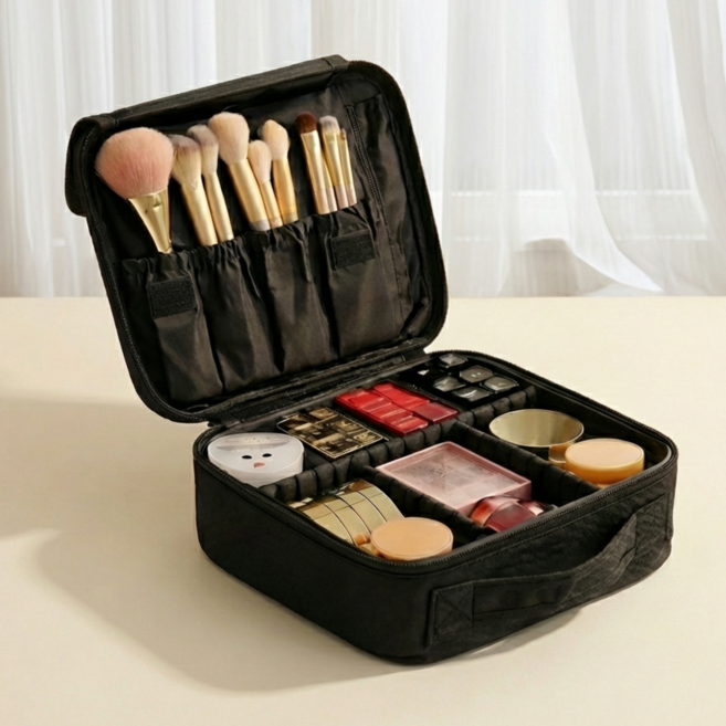 루넷 칸칸수납 다용도 정리함 여행용 화장품 파우치 대형