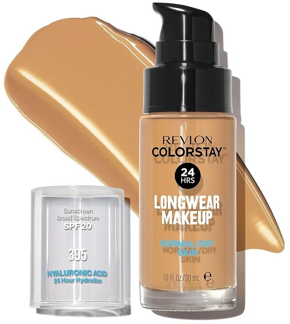 REVLON ColorStay 메이크업 일반/건조한 피부용 버프 309975415025, 395 딥 허니, 395 딥 허니 - 쿠팡