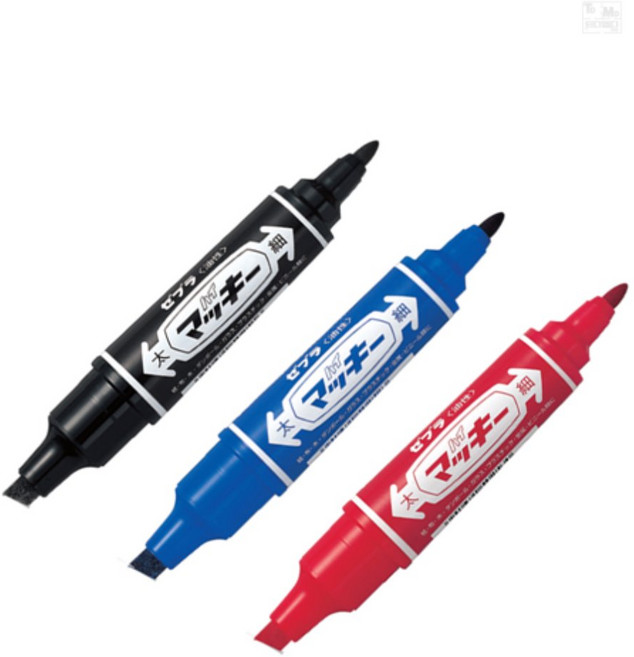 티디엠디 제브라 유성마카 하이 맥키 아크릴마카, 레드