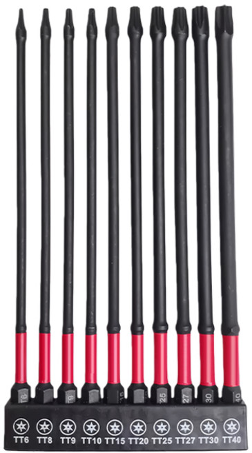 공구PXJ 6각 자석 별비트 150mm 10종 세트, 1세트