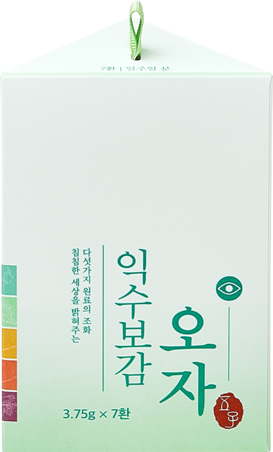 익수보감 오자 침향환정품, 3.75g, 7개