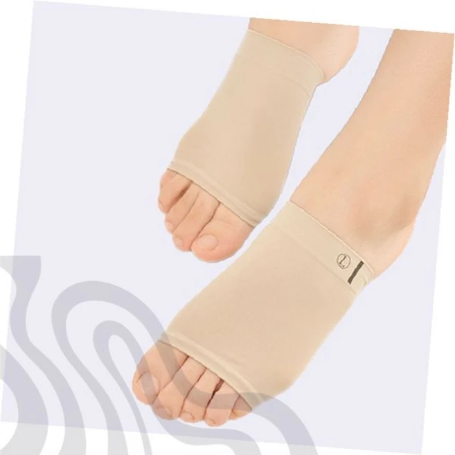 발목 발바닥 아치 보호대 실리콘 쿠션 패드 족저근막염 통증완화 보정밴드, 1개 - 쿠팡