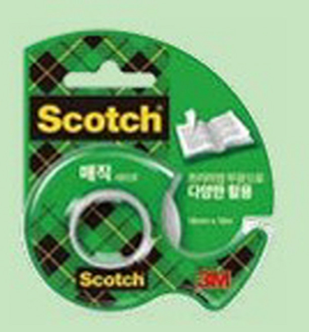 스카치 매직테이프 810 디스펜서 18mm x 30m, 2개