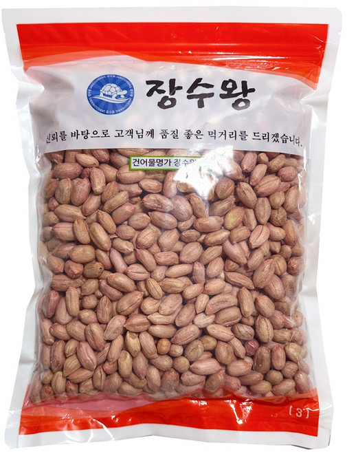 국산 생땅콩 / 고창 생산 중부시장도매 견과류 알땅콩, 1kg, 1개