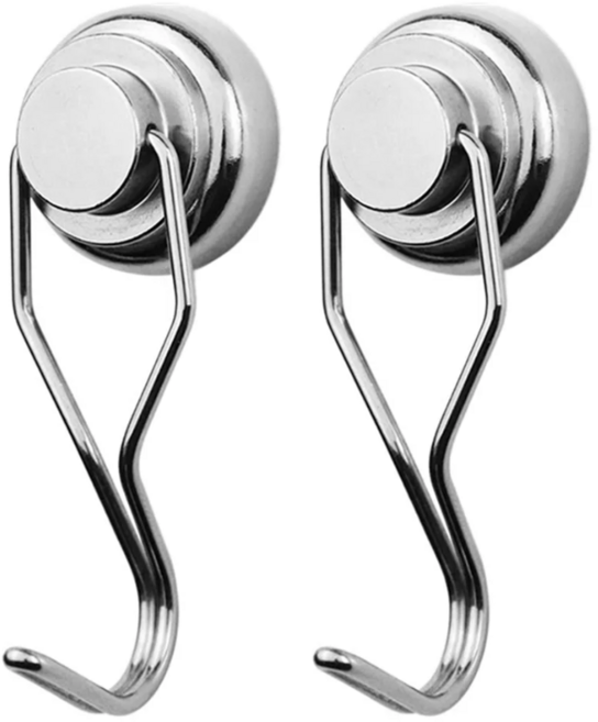 마니코 초강력 네오디움 고리자석 360도 회전형 후크 25mm, 5개