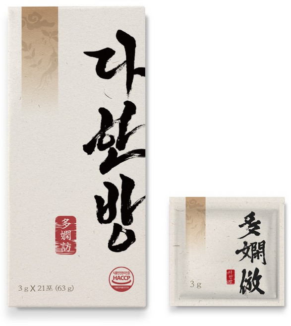 다한방 다이어트, 1박스, 63g