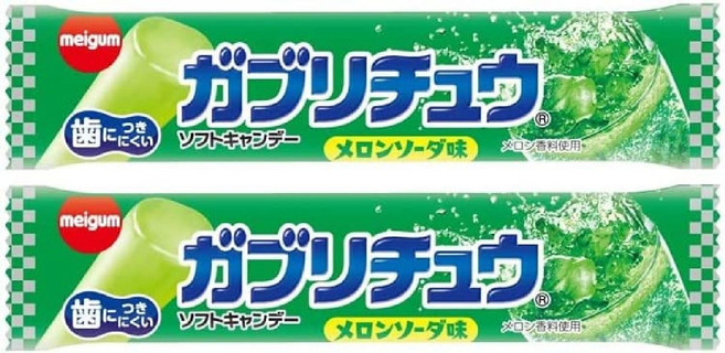 meigum 가브리츄 멜론소다맛 츄잉캔디 소프트 40개, 1개