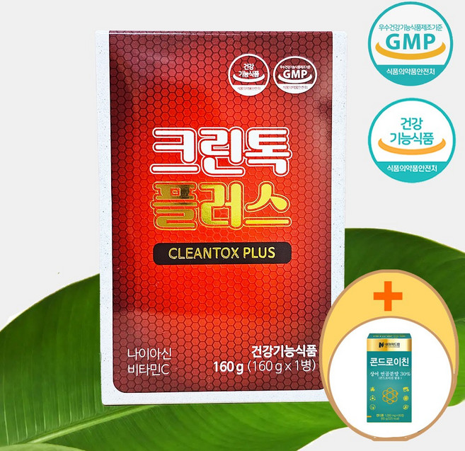 크린톡플러스 식물성 발효 효소 건강기능식품, 160g, 1개