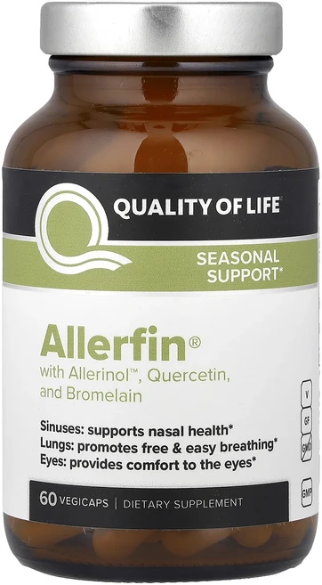 새해 첫좋은선물 Quality of Life Allerfin® 베지 캡슐 60정 제대로 할인합니다, QualityofLifeAllerfin베지캡슐60정, 1개 - 쿠팡