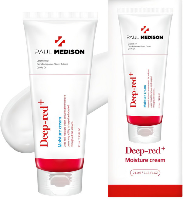 폴메디슨 딥레드 고보습 모이스쳐크림, 211ml, 1개
