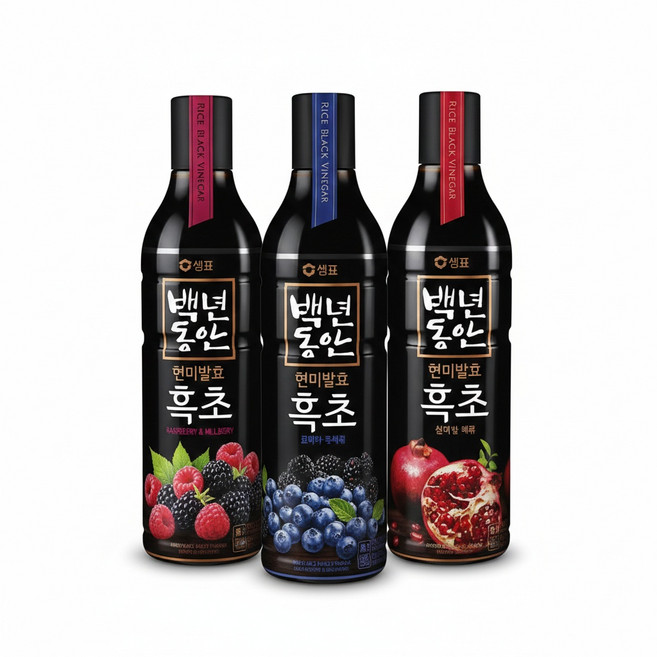 백년동안 흑초 900ml /복분자2+블루베리2+석류1, 1개