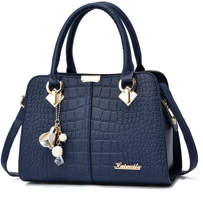 리치모리 클래식 크로커다일 토트백