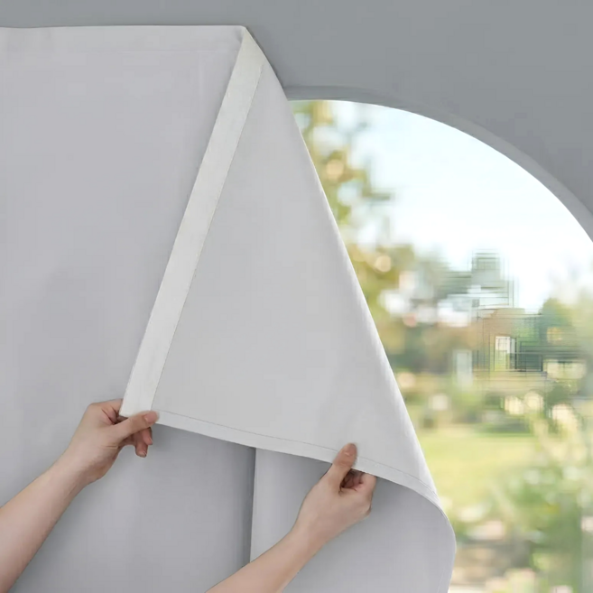 머스트킵 99% 듀얼 텍스쳐 붙이는 암막커튼