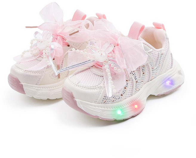 풋풋 샤랄라 바니 LED 아동 라이트운동화 라이팅운동화 발광운동화 아동운동화 유아운동화 베이비운동화 키즈운동화