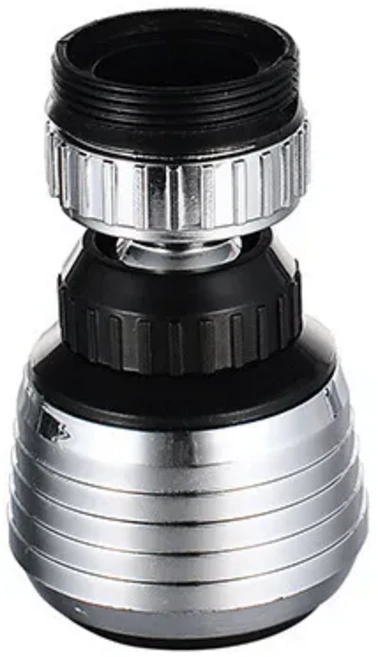 깍지 물튀김 방지 수도꼭지 깍지 360 회전 익스텐더 탭 절수 듀얼 모드 분무기 필터 싱크대 회전 탭, 01 Short Faucet