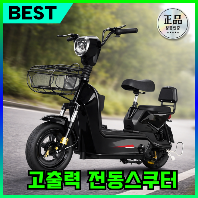 2위 - 디즈센즈 고성능 전동스쿠터 전기오토바이 전기스쿠터 자토바이 출퇴근, 1개, OP4-20A 100km주행거리