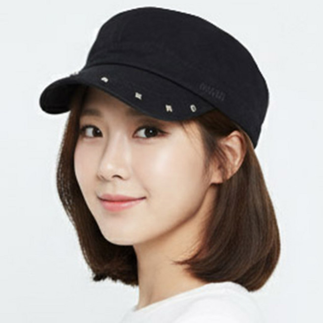 밀리터리모자 남성 여성 군모 챙 사각찡
