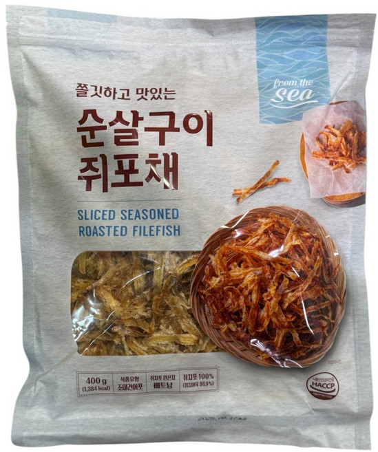 순살구이 쥐포채, 1개, 400g