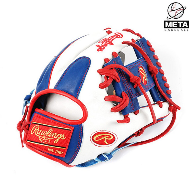 롤링스 MLB 어센틱 리미티드 에디션 HOH [프란시스코 린도어 모델] GH2PROFL-WRO, 블루/화이트/오렌지