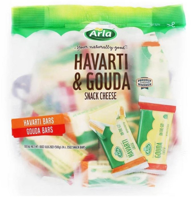 ARLA DOFINO 하바티 & 고다스낵치즈 510G, 1개