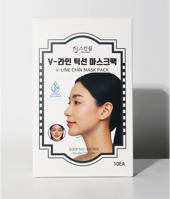 스킨쉼 V-라인 턱선 마스크팩, 3개, 10개입