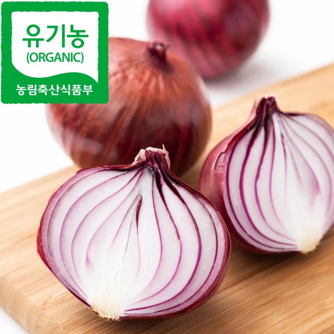국내산 친환경 아삭아삭 자색 깐 양파 적양파, 1개, 1kg