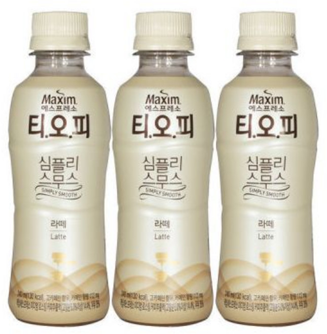 티오피 심플리스무스 라떼 240ml x 20펫 / TOP 커피, 티오피 심플리스무스 라떼 240ml x 20펫 / TO