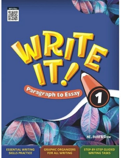 Write It! Paragraph to Essay 1 (Student Book + Workbook), NE Build&Grow, 9791125335122, NE Build&Grow