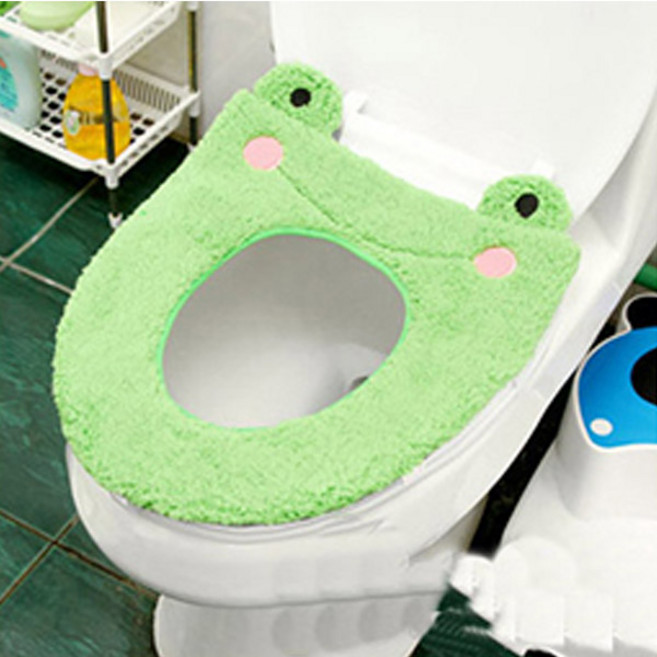영그린 애니멀 프렌즈 변기커버, 개구리, 1개