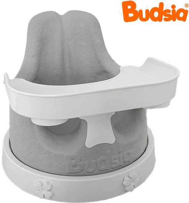 버드시아 쿠션 아기의자 4종 풀세트 (점보 사이즈), 그레이