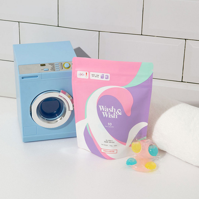 워시앤위시 캡슐세제 10개입, 5개