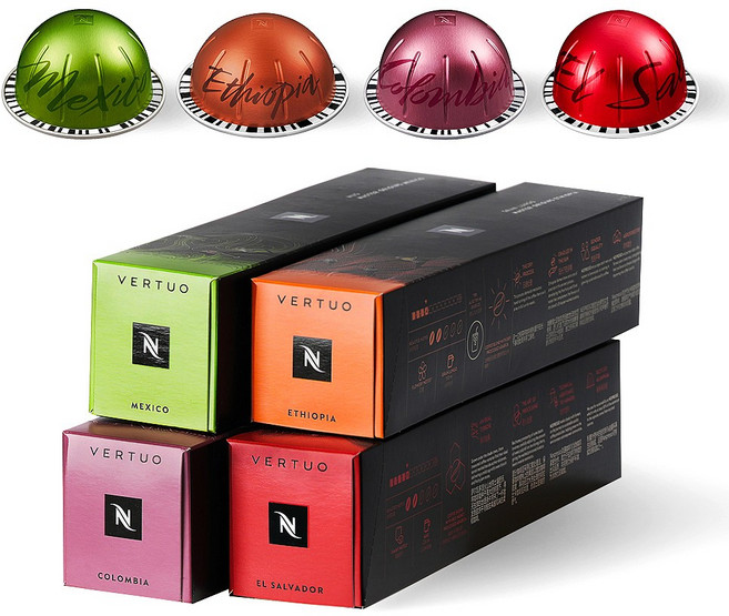 네스프레소 정품 캡슐커피 버츄오 마스터오리진 베스트 4종 세트, 1세트