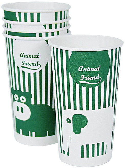 9온스 꿀컵 슬러시 음료컵(270ml) 일회용 종이컵, 1세트, 200개