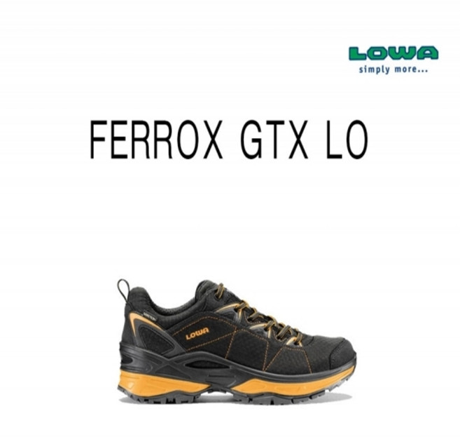 로바 페록스 GTX MID (블랙 오렌지)