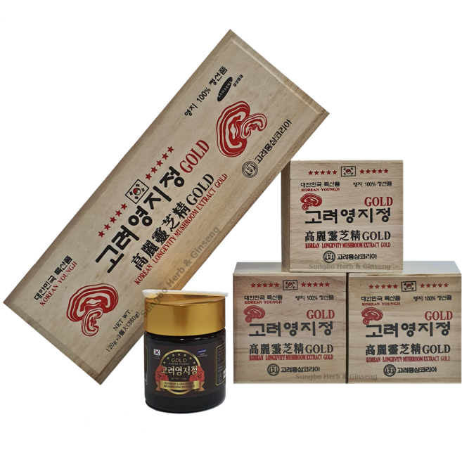 성보약초인삼사 고려영지정골드 목함 360g, 1개