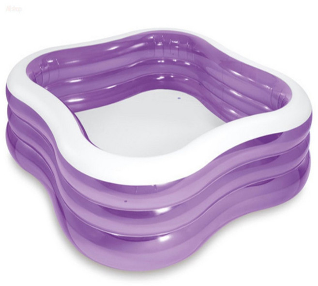 올마켓 베란다수영장 투명 사각 풀장230X56CM