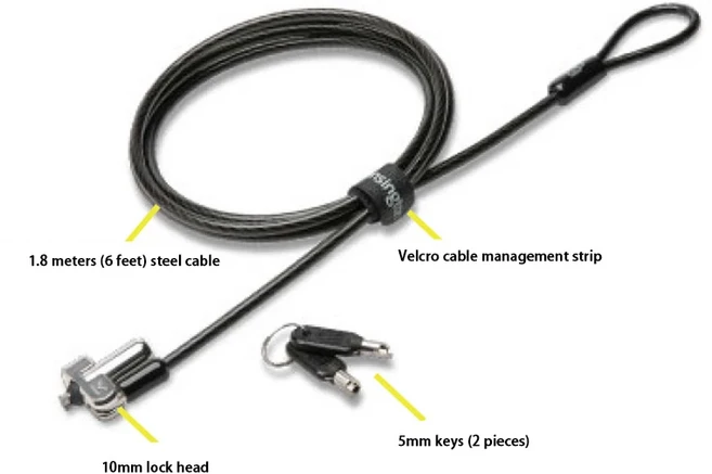 웨지형 노트북 도난 방지 잠금 장치 DELL3 5mm 소형 구멍에 적합, 01 빠른  Mainland, 01 N17