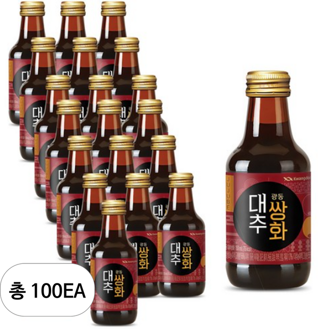 광동 대추 쌍화 150ml, 100개