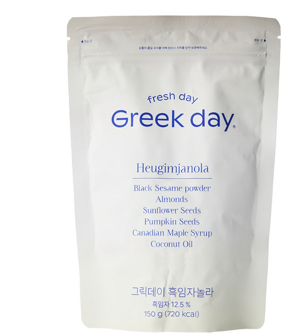 그릭데이 흑임자놀라 시리얼, 150g, 1개