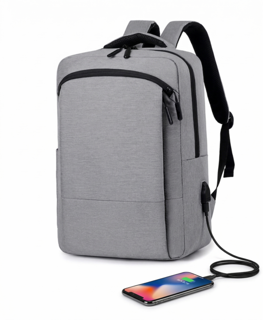 온리담 대용량 노트북 백팩 데일리 USB 충전백팩