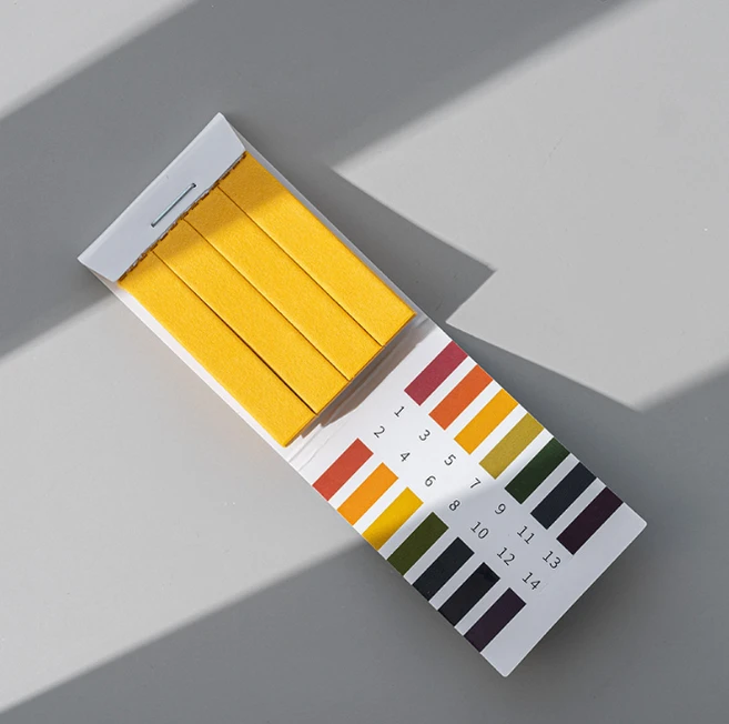 PH 페이퍼 시험지 리트머스 산도측정 테스트 측정지 수질측정, 160개 - 쿠팡