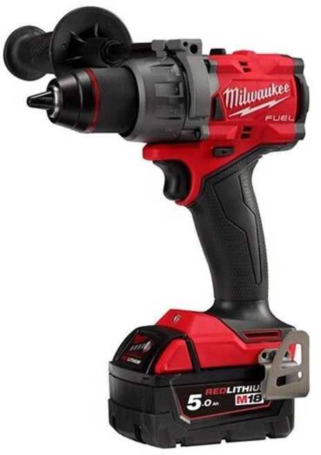 밀워키 FUEL충전햄머드릴 M18 FPD3-502X GEN4 5.0Ah 배터리2개, 밀워키 FUEL충전햄머드릴 M18 FPD3-502X G