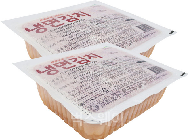 벅스웨이 냉면김치 3kg, 2개