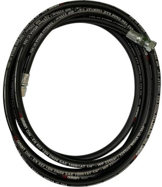 건우에어텍 규격 품명 구리스호스 1M 654 0281, 1개