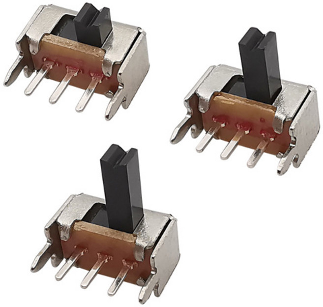 SK12D07VG 토글 스위치 PCB 3 핀 2mm 1P2T 소형 슬라이드 20 개, 02 3MM